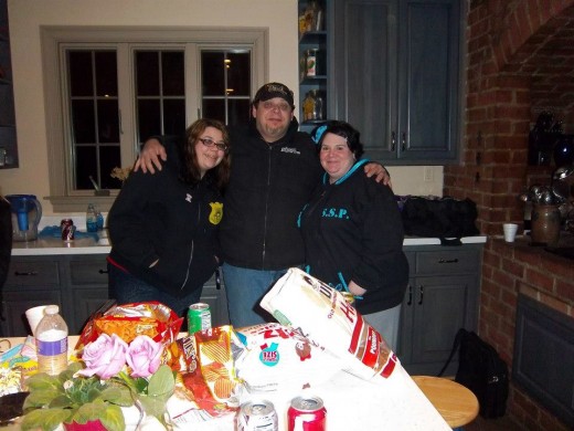 Me with Bob and Katie Christopher of Ghost Detectives