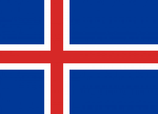 Flag of Iceland 