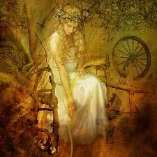 Frigg aka Frigga, a motherhood Goddess
