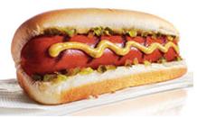 Hotdogs, cheap and good.