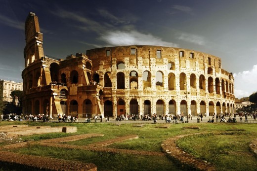 Colosseum in Rome, Italy