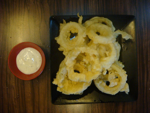 Onion RIngs, Buttered