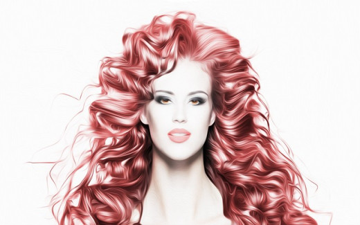 Red hair comes in many hues and can be enchanting in each.