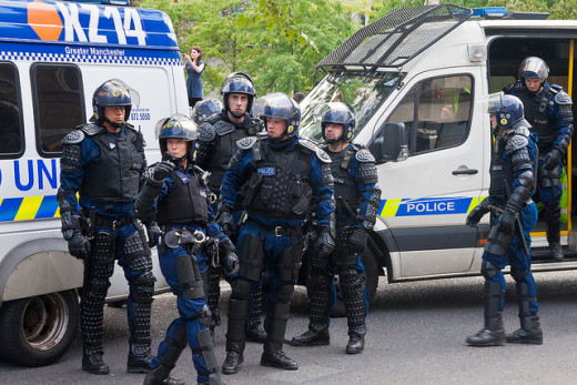 [Military] police?