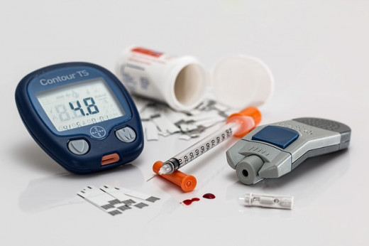 diabetes, blood sugar level | Public Domain by stevepb 