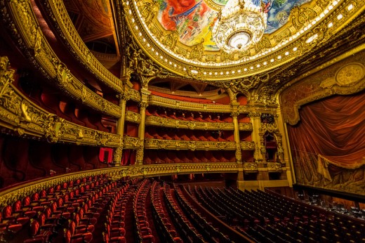 Can you imagine the sound of the room reverb in the Paris Opera Hall?