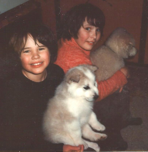 Kelli, Kip and Bear