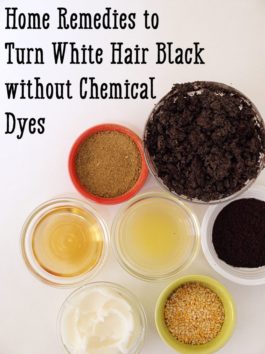 Home Remedies to Turn White Hair Black Without Chemical