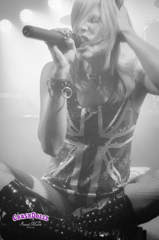 Crashdollz Lead Vocalist - Nikki Darling