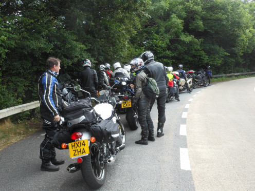 On our way home sadly!