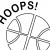 Hoops! Basketball sport coloring page Hoops! Basketball sport coloring page