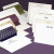 colorful and elegant thank you notes with different fonts and interior envelop colors colorful and elegant thank you notes with different fonts and interior envelop colors