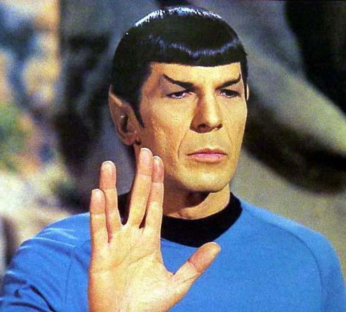 Mr. Spock, a character bigger than life