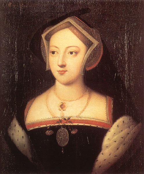 Portrait  of Mary Boleyn, older sister to Anne, and former mistress to Henry VIII, discarded by Henry VIII and pregnant with his bastard child.