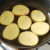 Frying the potatoes