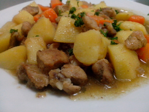 Greek cuisine: Pork stew