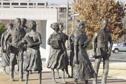 Little Rock Nine - students who helped end segregation.