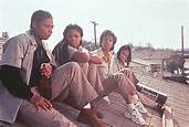 Queen Latifah, Kimberly Elise, Vivica A. Fox and Jada Pinkett Smith in a clip from Set It Off.