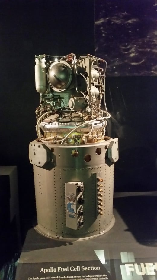 The Fuel Cell that helps the Lunar Module lift off from the Moon!