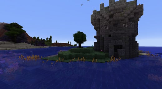 The new dungeons are easy to spot, and seem to spawn more around villages and shorelines.