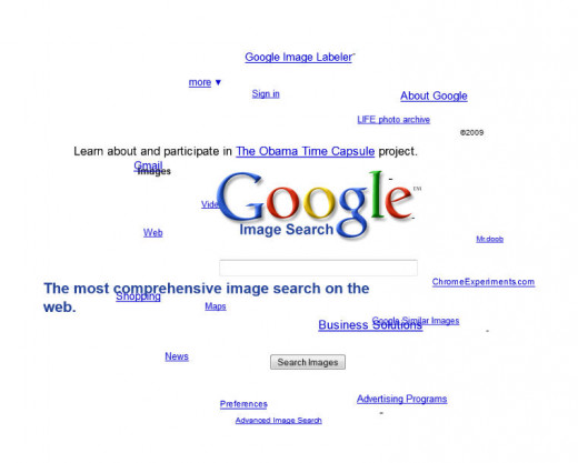 Google Sphere - a fun way to search for images