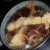Ramen with prawn tempura