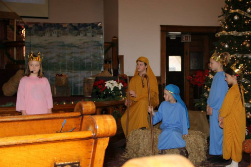 Shepherds in a Children's Play