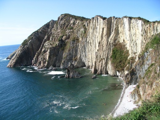 Playa del Silencio, Asturias