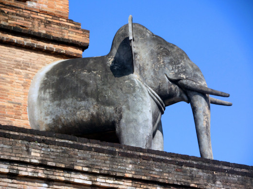 Sacred Elephant Sculpture