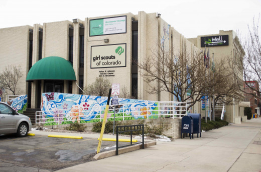 Dispensary and Girl Scout HQ share building in Denver, CO