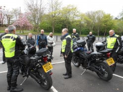 Best Motorcycling to Caen Hill Locks at Devizes UK With Triumph Riders