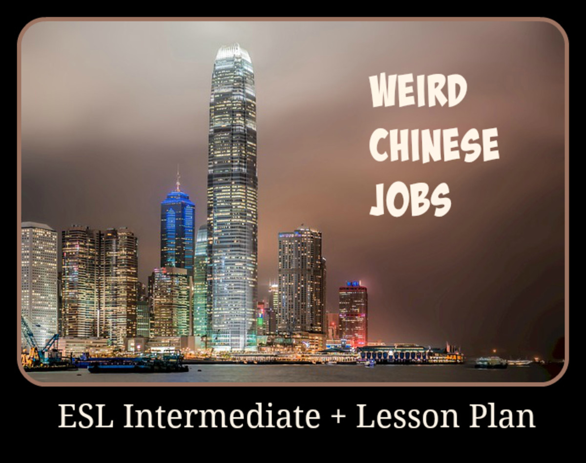 ESL/EFL Intermediate(+) Lesson Plan - Weird Chinese Jobs