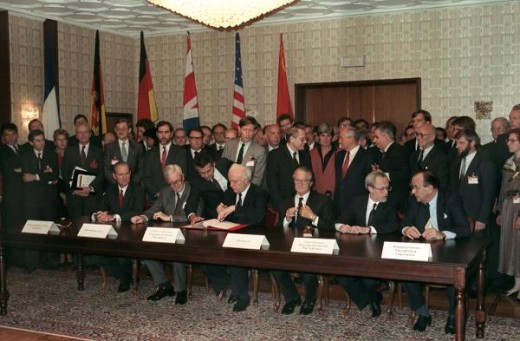 The signing of the final settlement with respect to Germany 