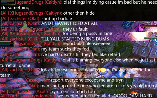 This is a GREAT example of what isn't fun to deal with in a game of League