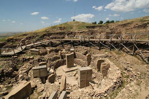 Remains of Gobekli Tepe