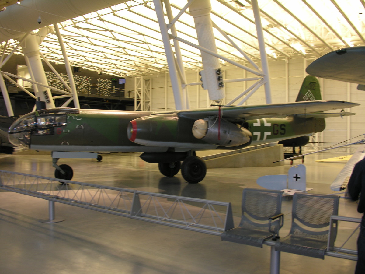 The surviving Ar-234 brought to the U.S. on the HMS Reaper.  Fully restored and on display at the Udvar-Hazy Center, June 2010.