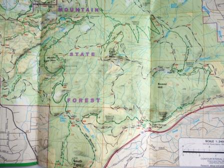 Green Trails Map