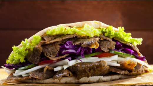 Syn-Free Slimming World Lamb Doner Kebab