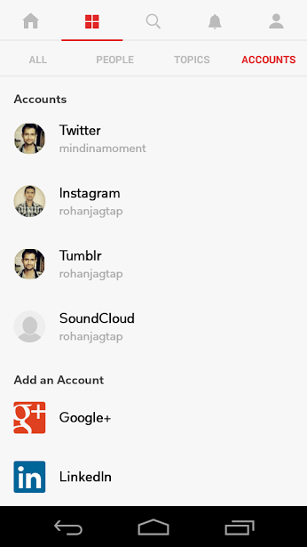 Connect your Social Accounts with Flipboard App to Save Internal Memory