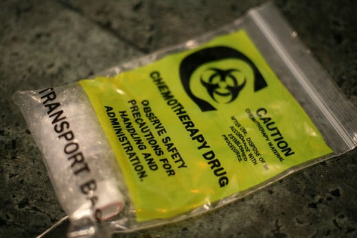 Chemotherapy is usually the first option