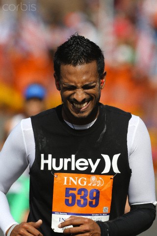 One must be able to push one's self to be a successful runner.