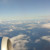 Aerial view of clouds flying out of Sint Maarten around 34,000 feet Aerial view of clouds flying out of Sint Maarten around 34,000 feet