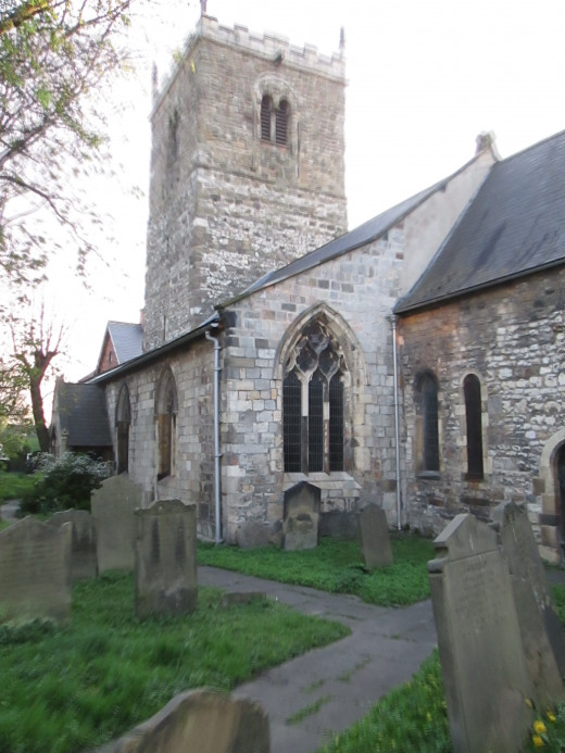 St Mary Bishophill Junior, not far from Micklegate. This is where King Harold's wayward brother Tostig is said to have been buried after the Battle of Stamford Bridge, 25th September, 1066. I think otherwise.  