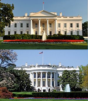 The White House - North and South views