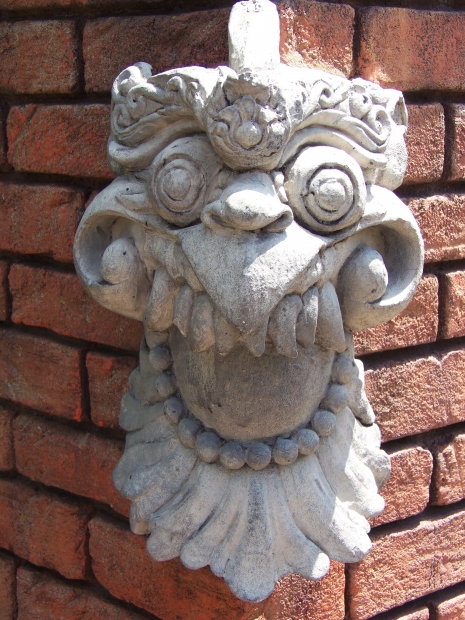 A traditional Dragon statue.
