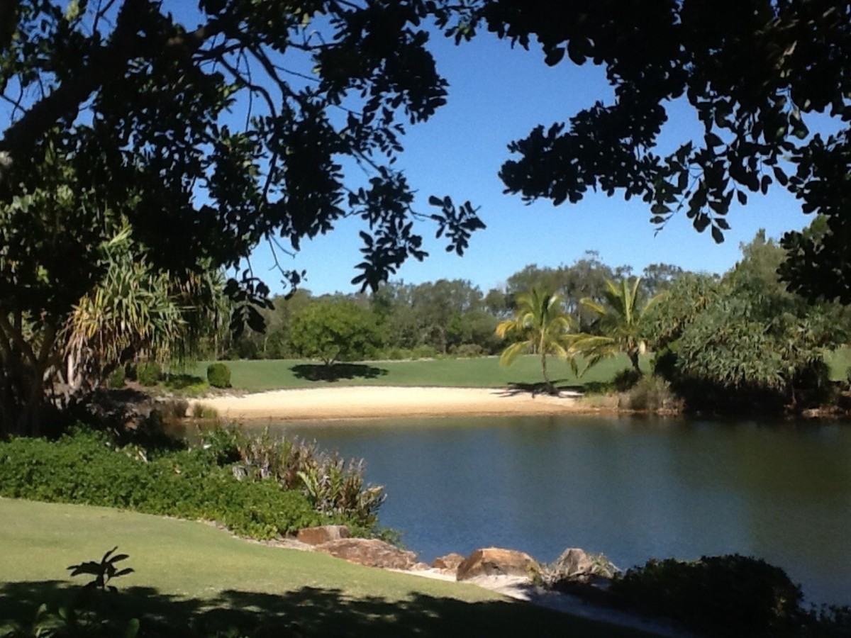 The lagoon at Twin Waters