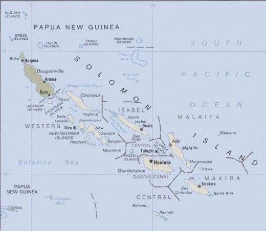North Solomon Islands, Papua