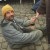 A gypsi asking for money. Instead of food or other neccesitie he buy alcohool. A gypsi asking for money. Instead of food or other neccesitie he buy alcohool.