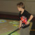 Playing digital hockey. Playing digital hockey.