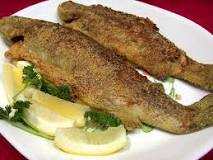 Fried trout.